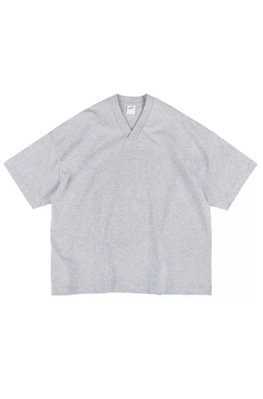 V-Neck Oversized Tee In Heavy Cotton