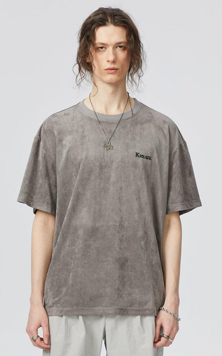 T-Shirt With Basic Embroidered Logo