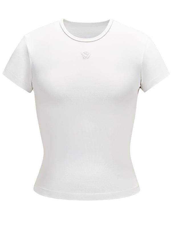 Simple Solid Color T-Shirt