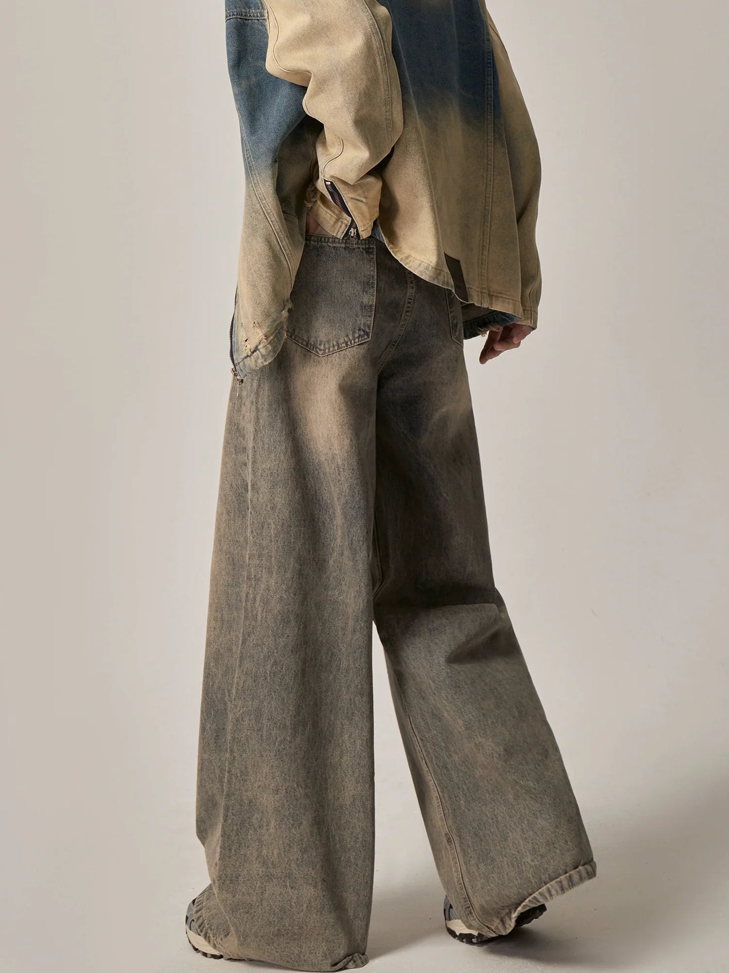 Sandstorm Fade Ultra-Wide Leg Vintage Jeans