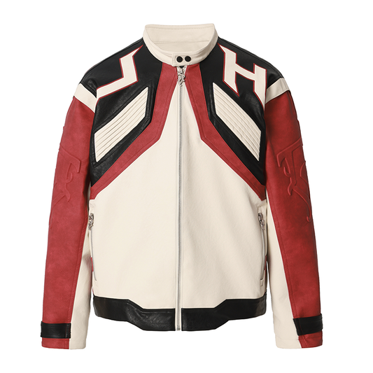 Deconstructed Racing Motorcycle Jacket