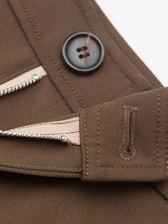 Relaxed Wide-Leg Trousers