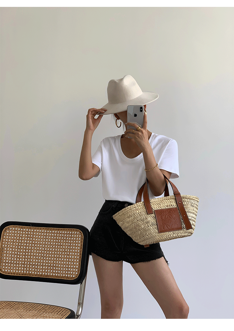 Summer Casual V-Neck White T-Shirt