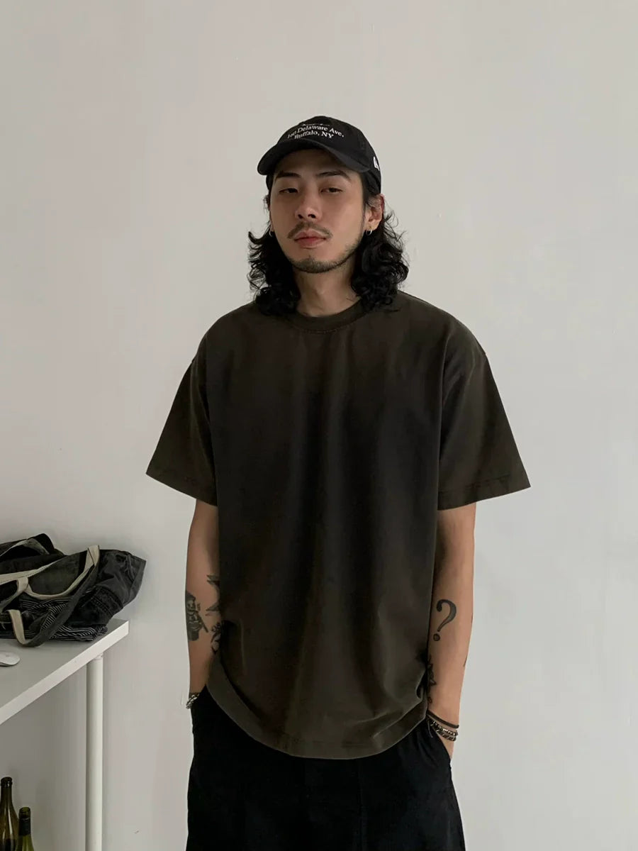 Washed Heavyweight Short Sleeve T-Shirt