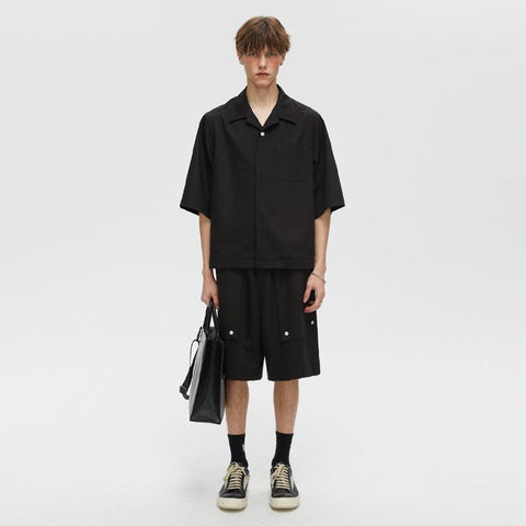 Deconstructed Gartered Shorts