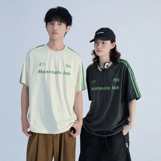 Casual T-Shirt With Contrast Detail