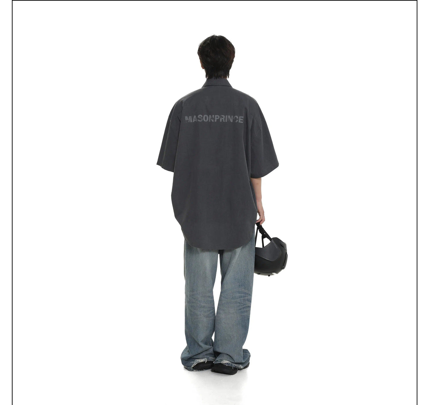 Shirt With Wide Arms And Buttons