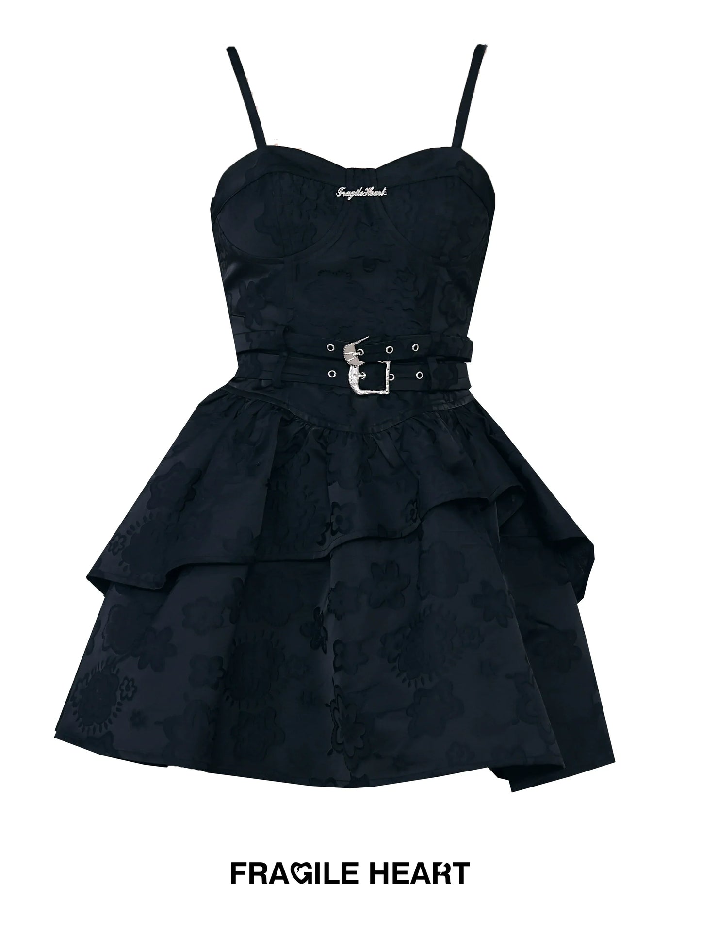 Punk Princess Tiered Ruffle Mini Dress