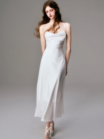 Elegant Swing Sling Maxi Dress