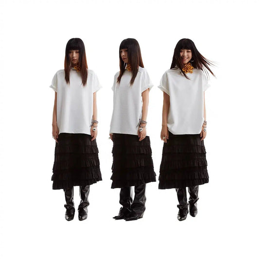 Waffle Grid Comfy Fit Tee