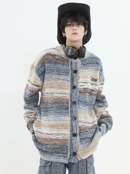 Artistic Painting Loose Knit Sweater