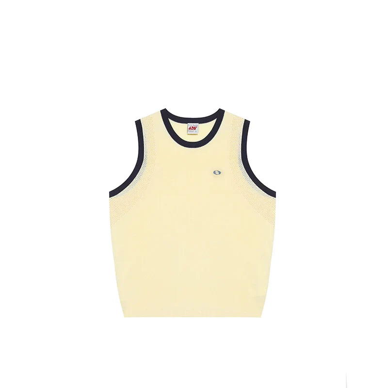 Sports Tank Top With Stitched Details