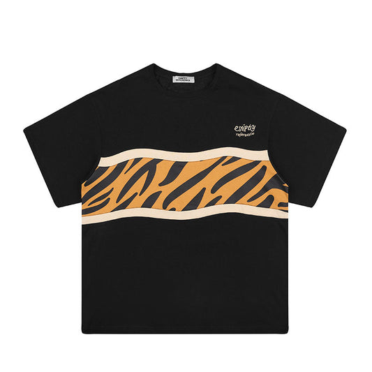 Tiger Embroidered Tee