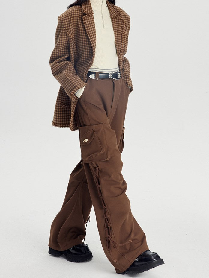 Relaxed Wide-Leg Trousers