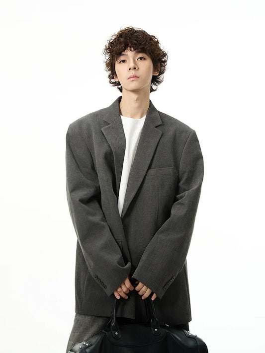 Relaxed Fit Casual Tailored Jacket