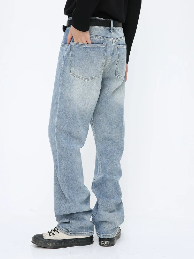 Sky Blue Classic Straight Denim