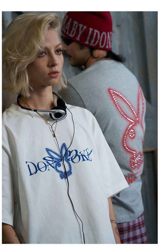 Donsmoke X Playboy Rhinestone Tee