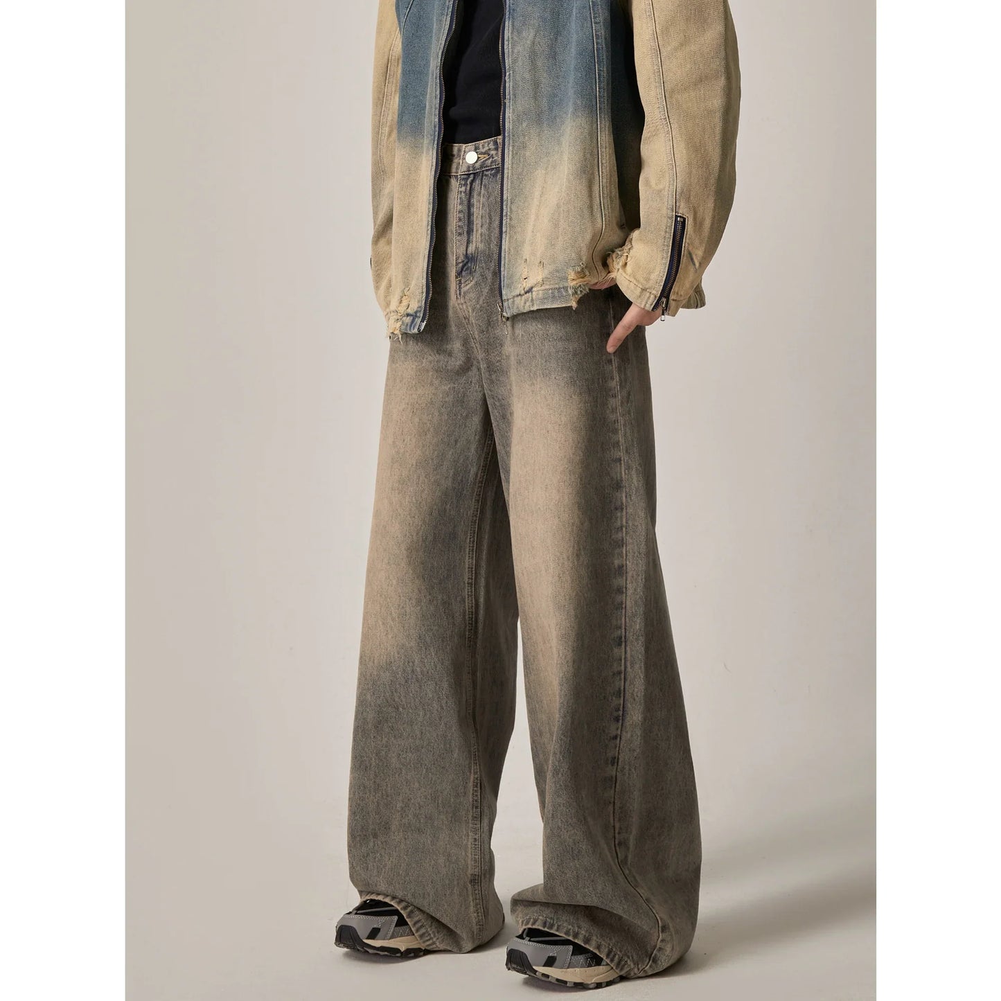 Sandstorm Fade Ultra-Wide Leg Vintage Jeans