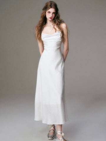 Elegant Swing Sling Maxi Dress