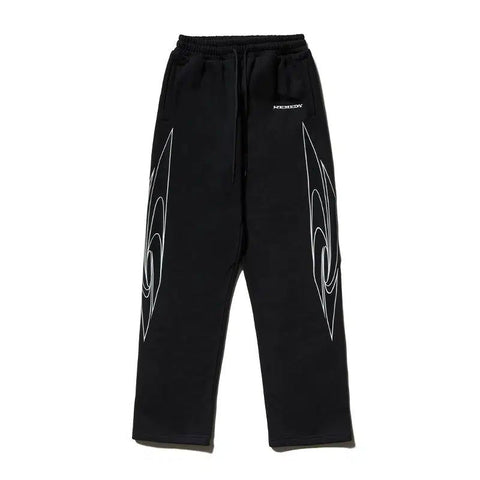 Comfy Sweatpants With Contrast Sides