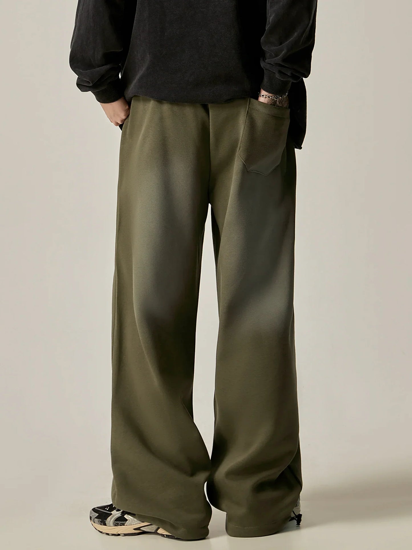 Silky Wide-Leg Drawstring Lounge Pants