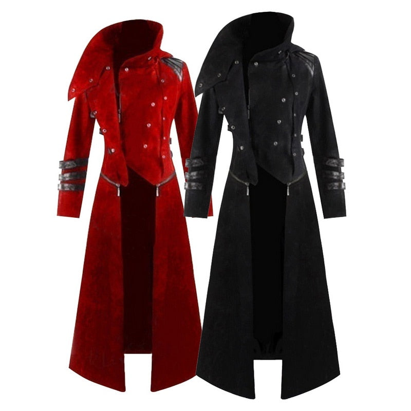 Men's Gothic Trench Coat