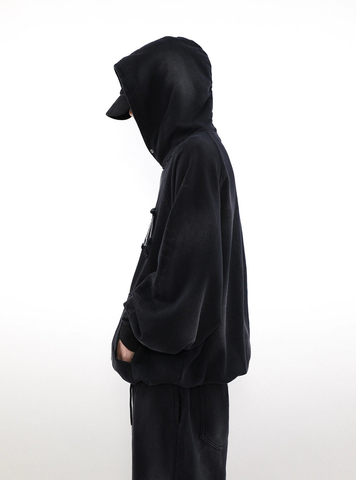 Patchwork Oversize Hoodie