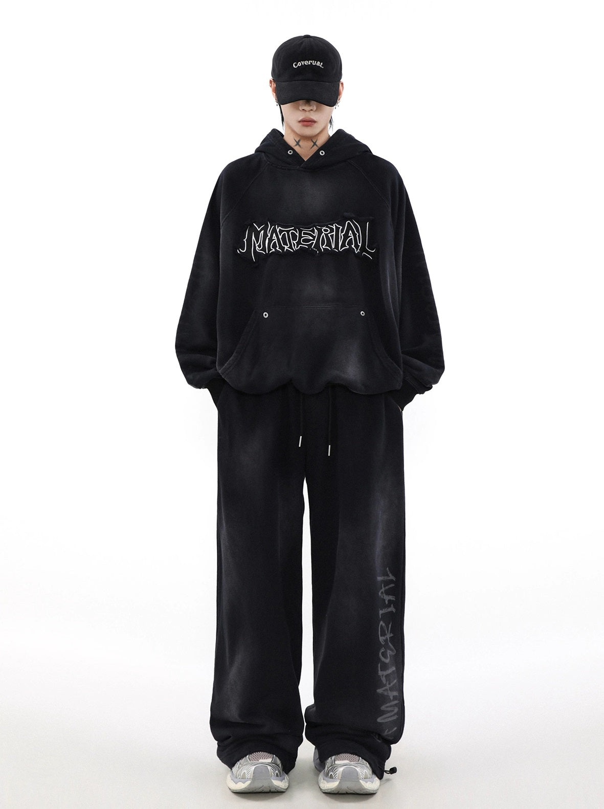 Patchwork Oversize Hoodie