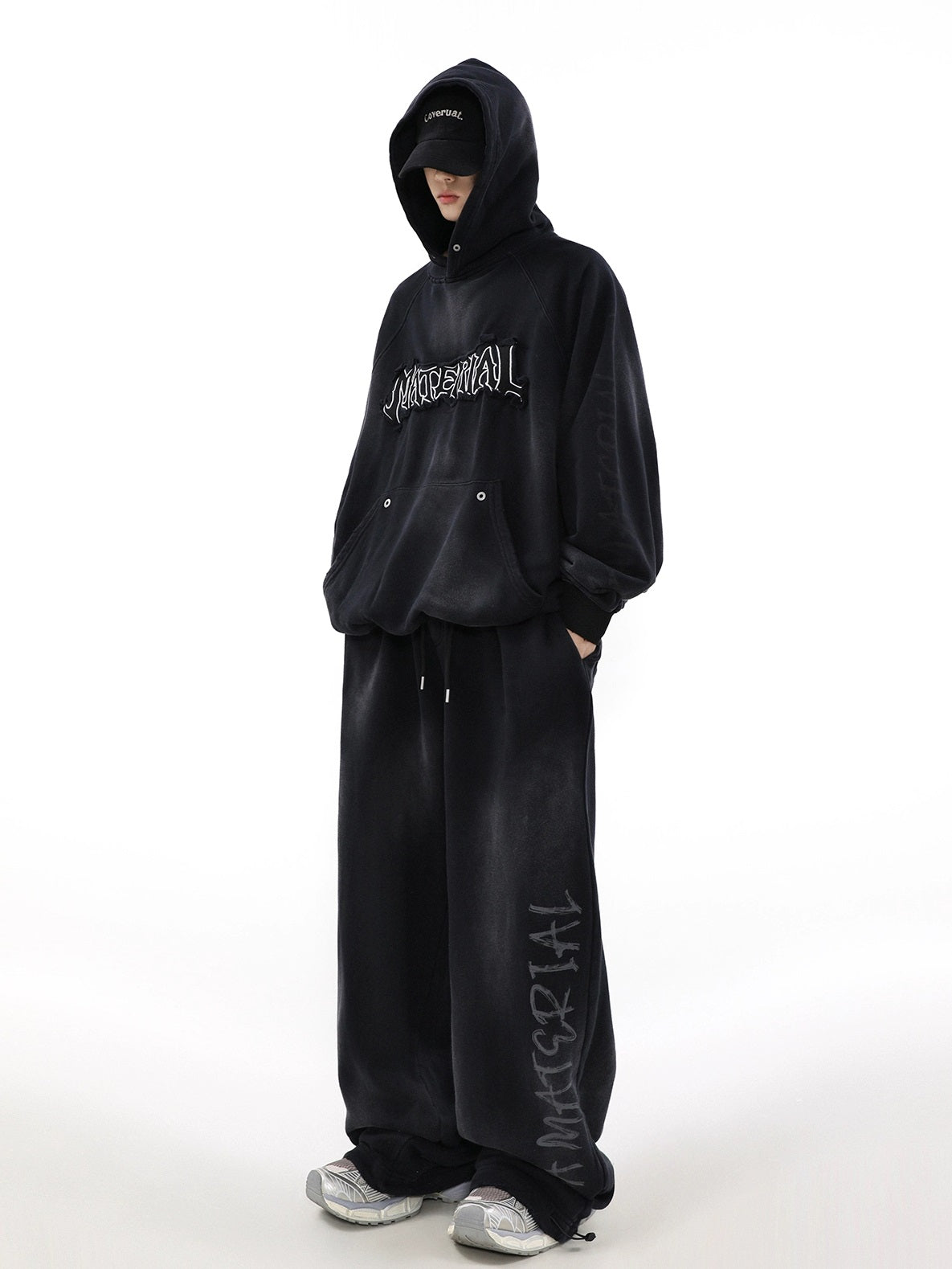 Patchwork Oversize Hoodie