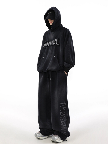 Patchwork Oversize Hoodie