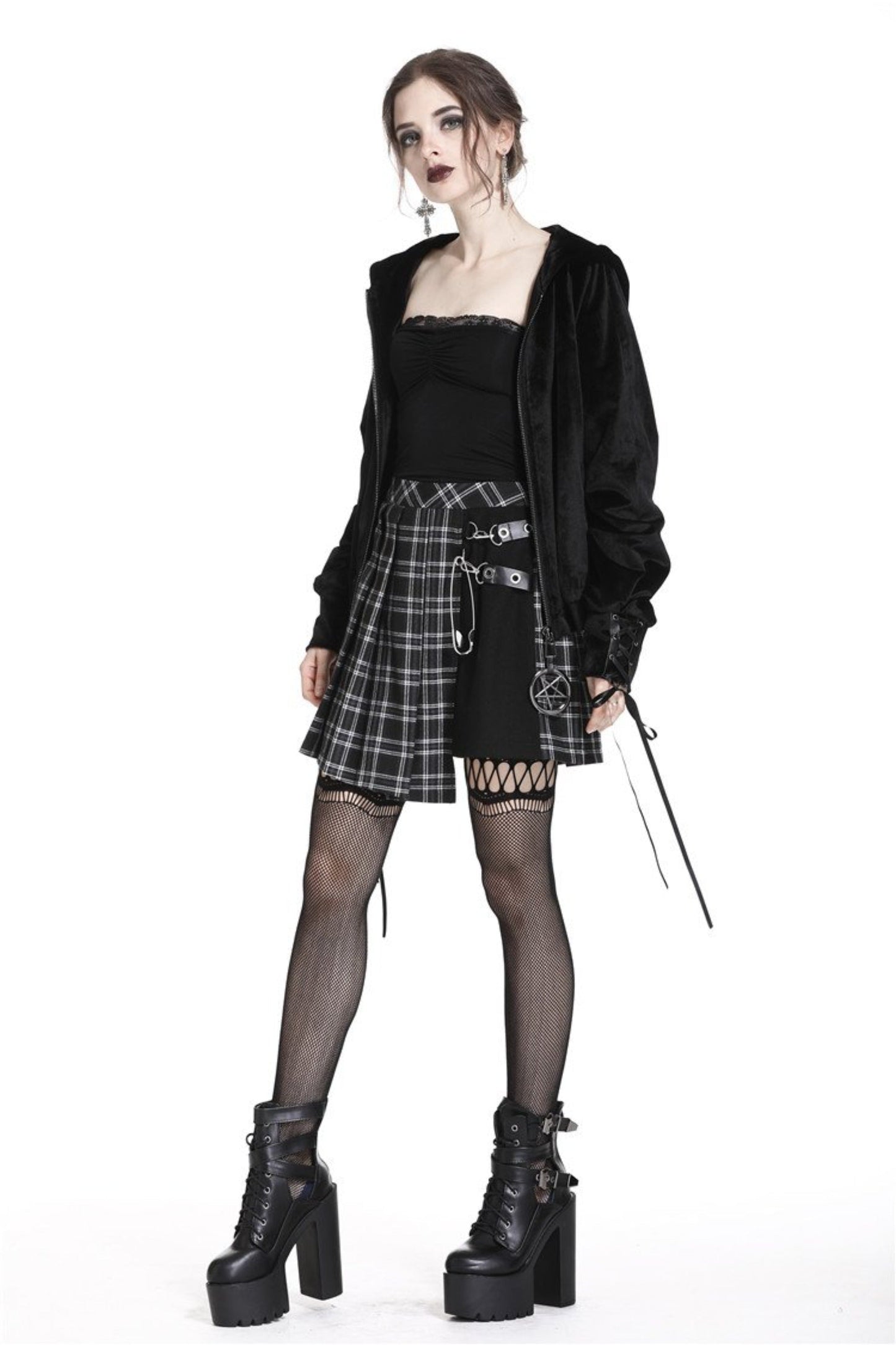 The Punk Plaid Skirt