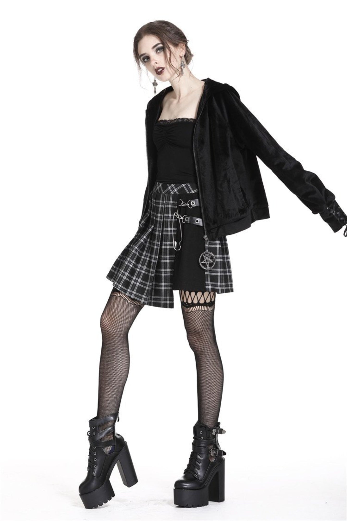 The Punk Plaid Skirt