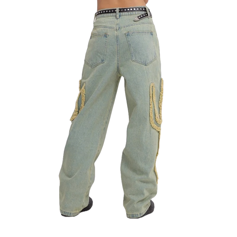 Desert Mirage Wide-Leg Jeans