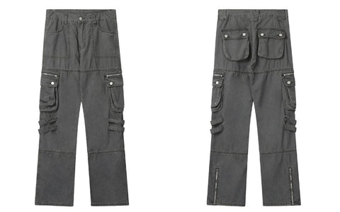 Multi-Pocket Utility Cargo Pants