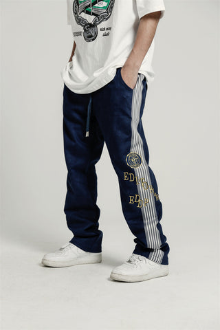 Editorial Dept. Lateral Accent Track Pants