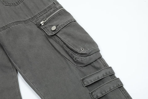 Multi-Pocket Utility Cargo Pants