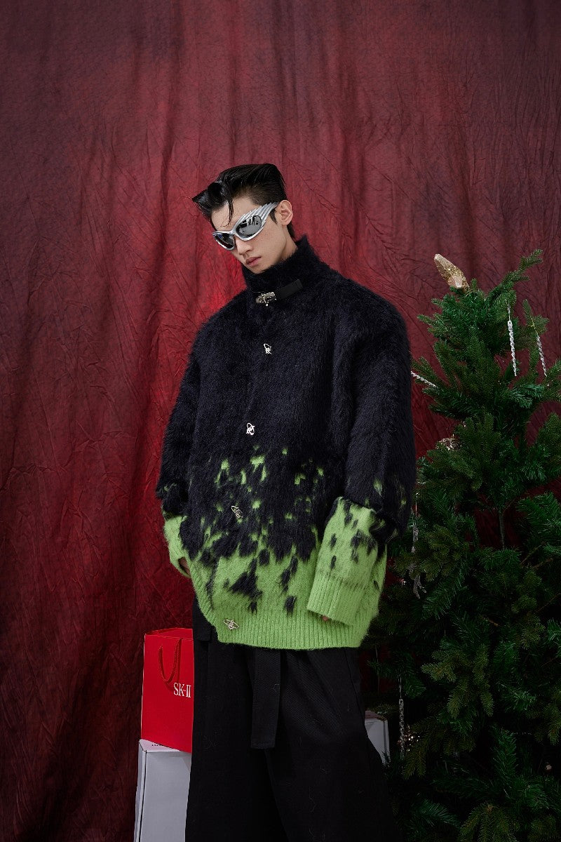 Wool Knit Crewneck Sweater