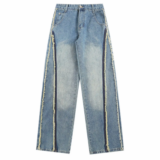 Deconstructed Denim Fusion Jeans