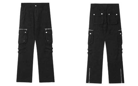 Multi-Pocket Utility Cargo Pants