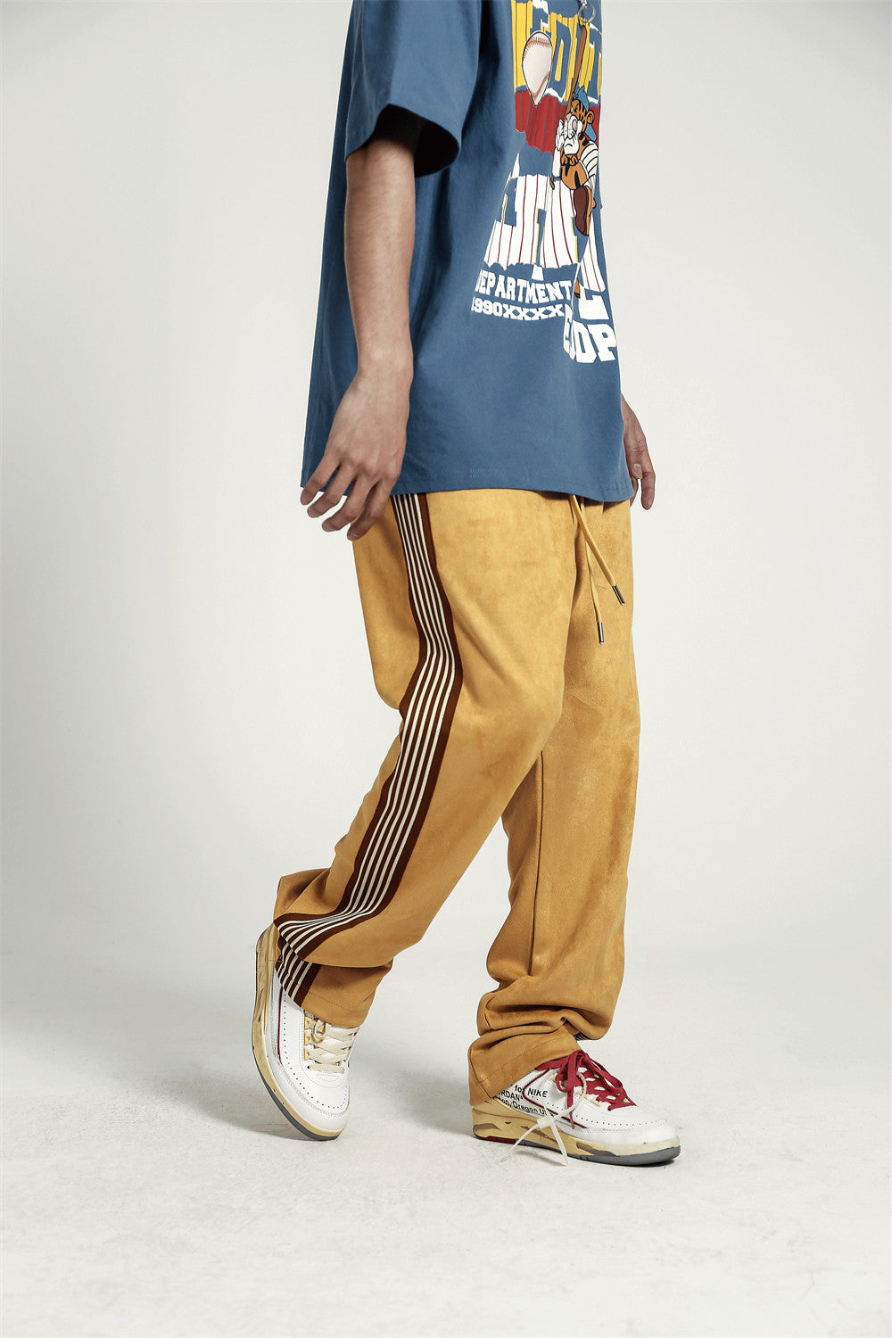 Editorial Dept. Lateral Accent Track Pants