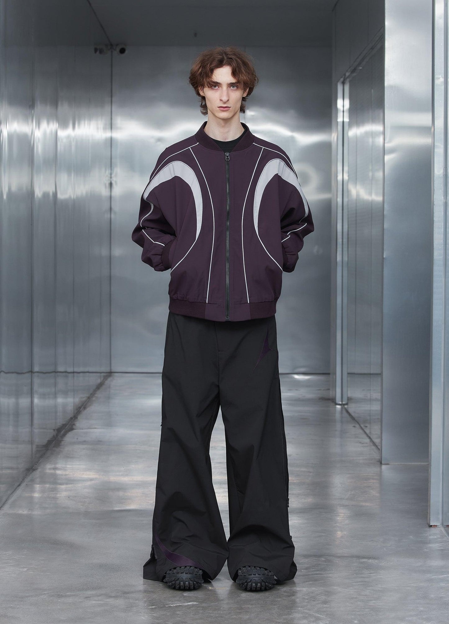 Unisex Side Zip Extra Wide Trousers