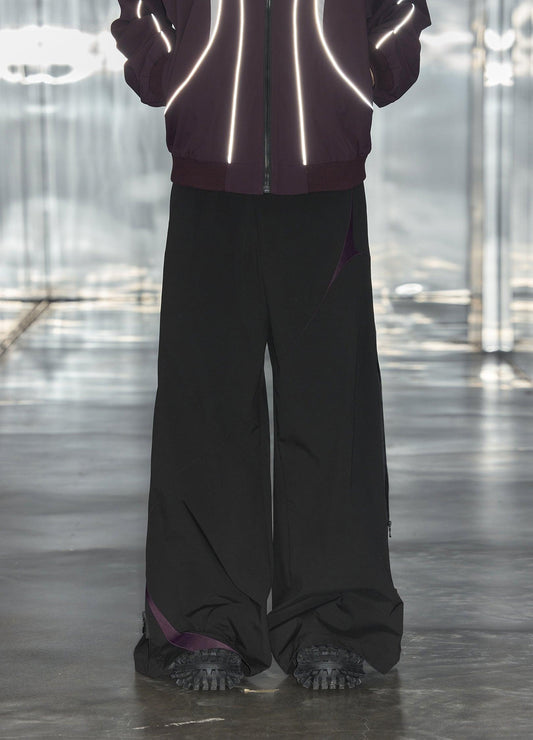 Unisex Side Zip Extra Wide Trousers