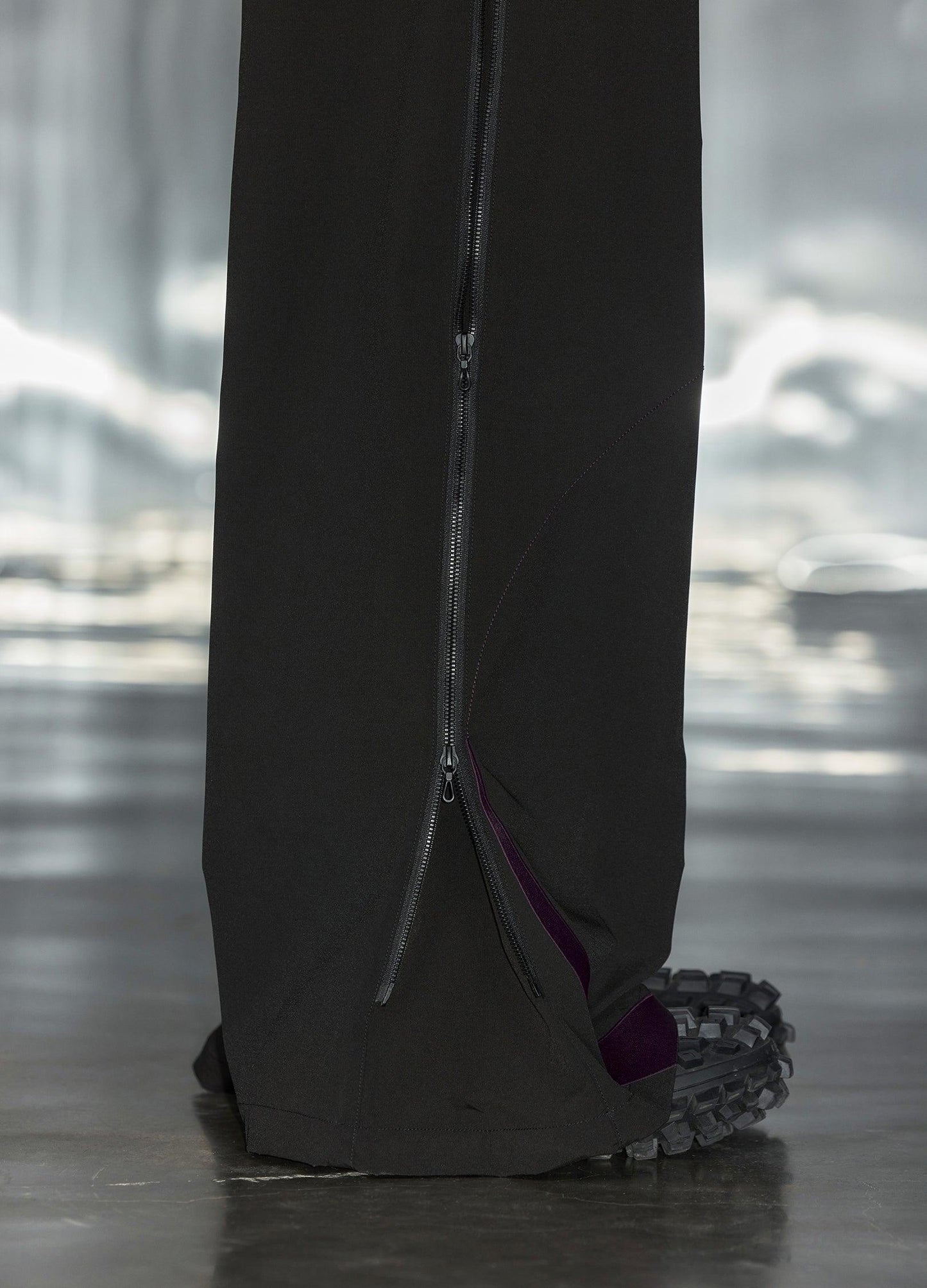 Unisex Side Zip Extra Wide Trousers