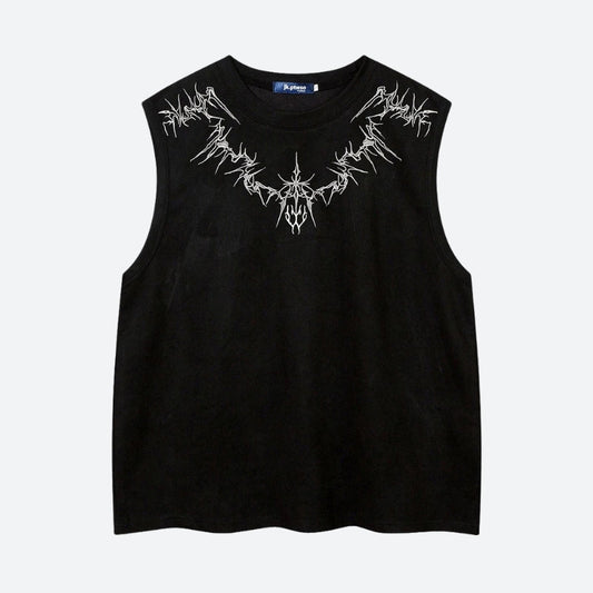 Sigilism Embroidered Sweater Vest