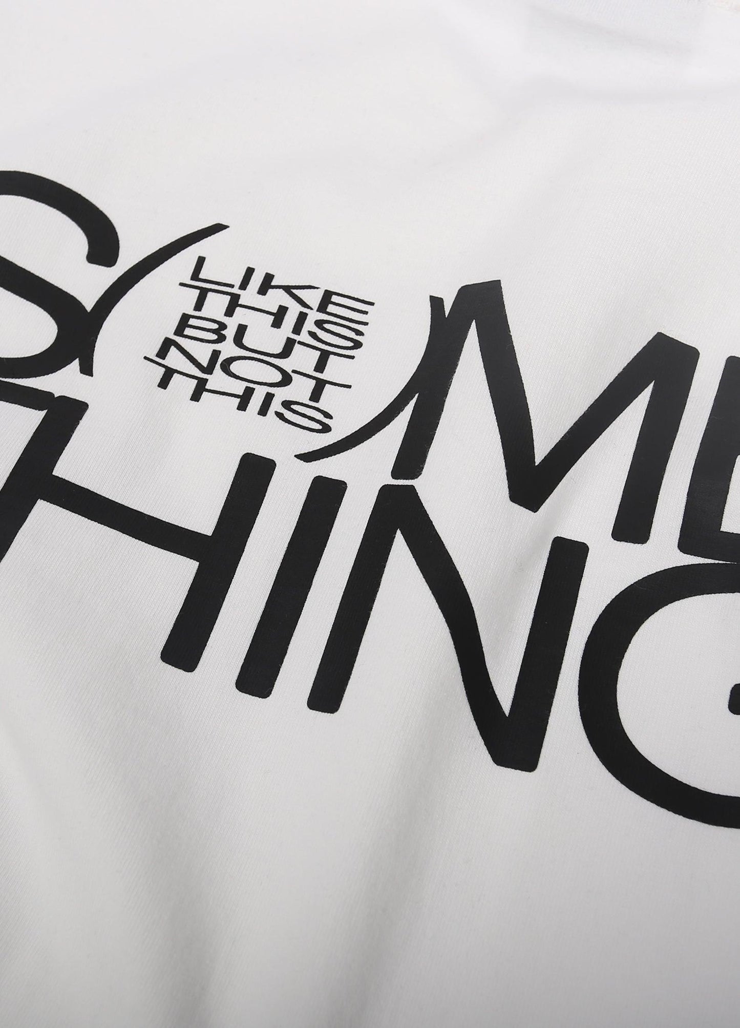 Something Signature Cotton Tee