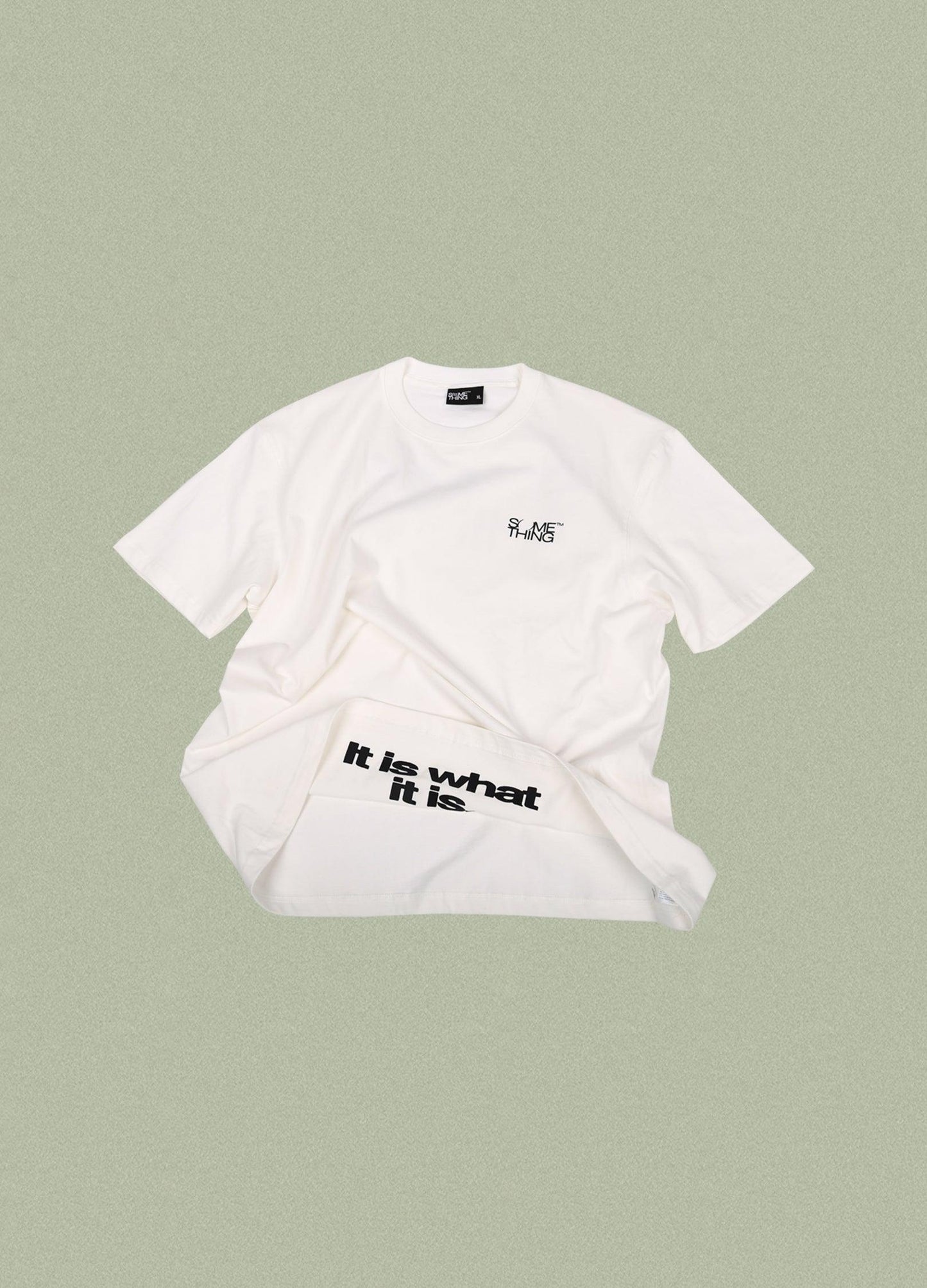 Something Signature Cotton Tee