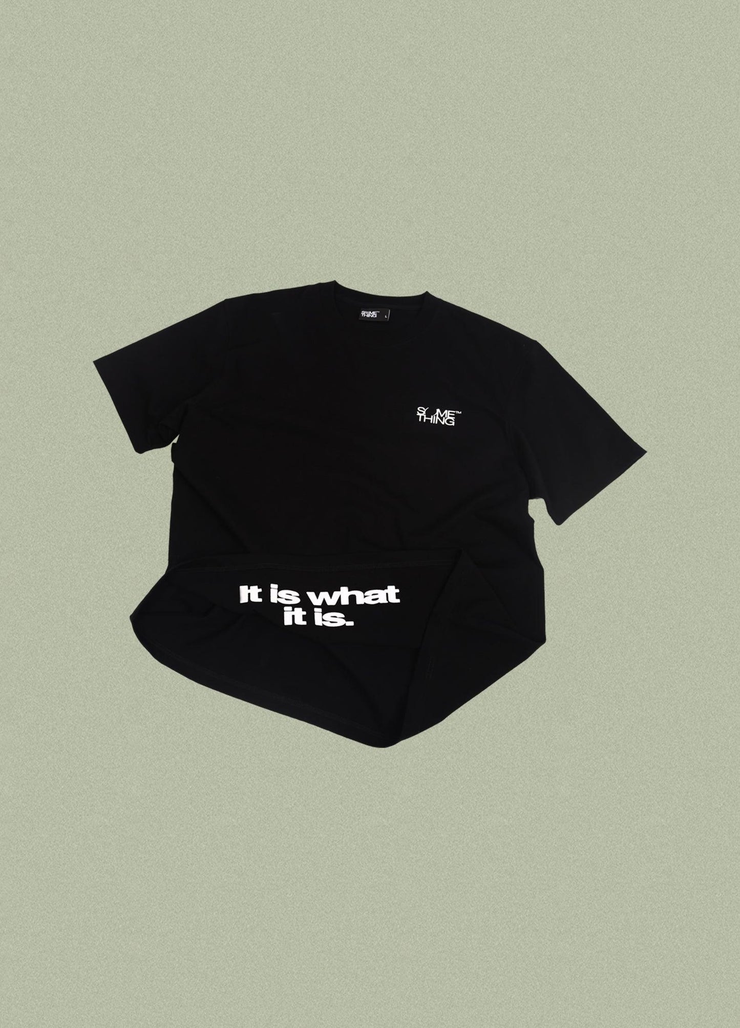 Something Signature Cotton Tee