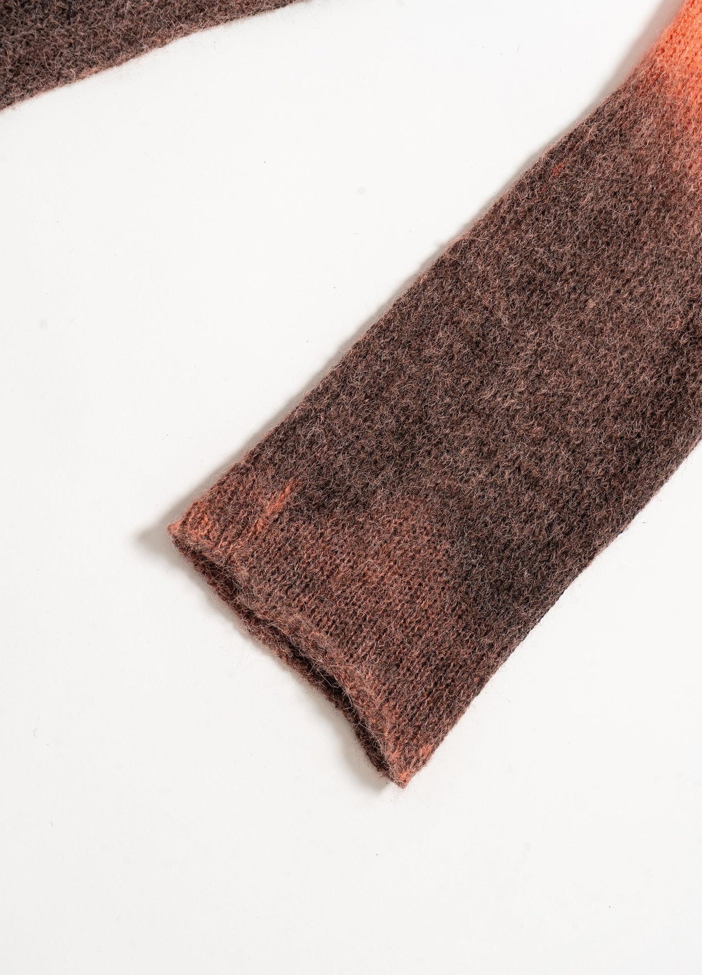 Punk Gradient Mohair Knit Sweater