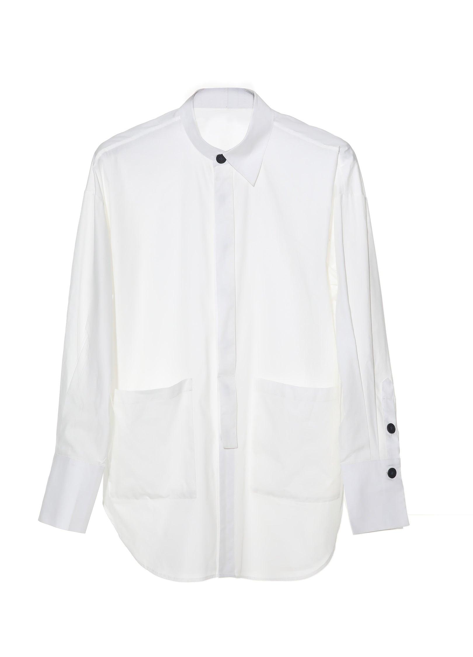 Asymmetrical Designer Overshirt By Vapour Blue