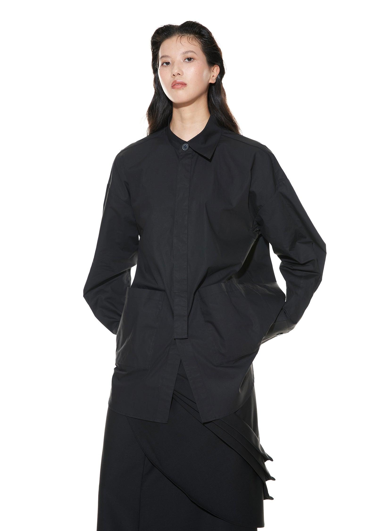 Asymmetrical Designer Overshirt By Vapour Blue